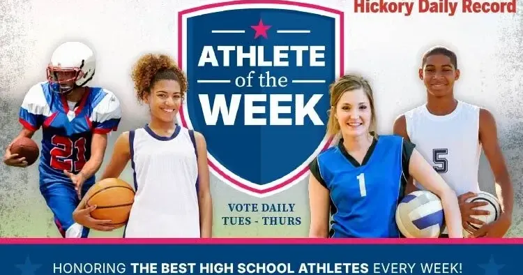 Vote now for the Hickory Daily Record's Athlete of the Week