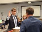 Timothy Swanson sworn in