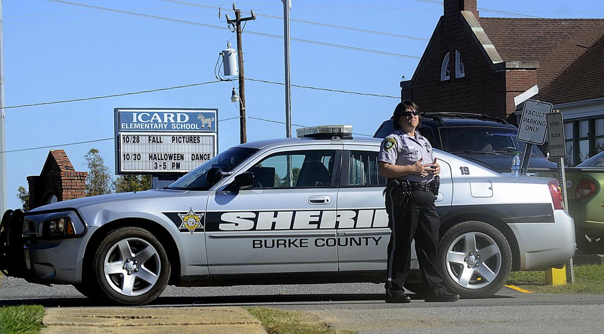 Officers Suspect fled toward Icard, Hildebran Elementary schools