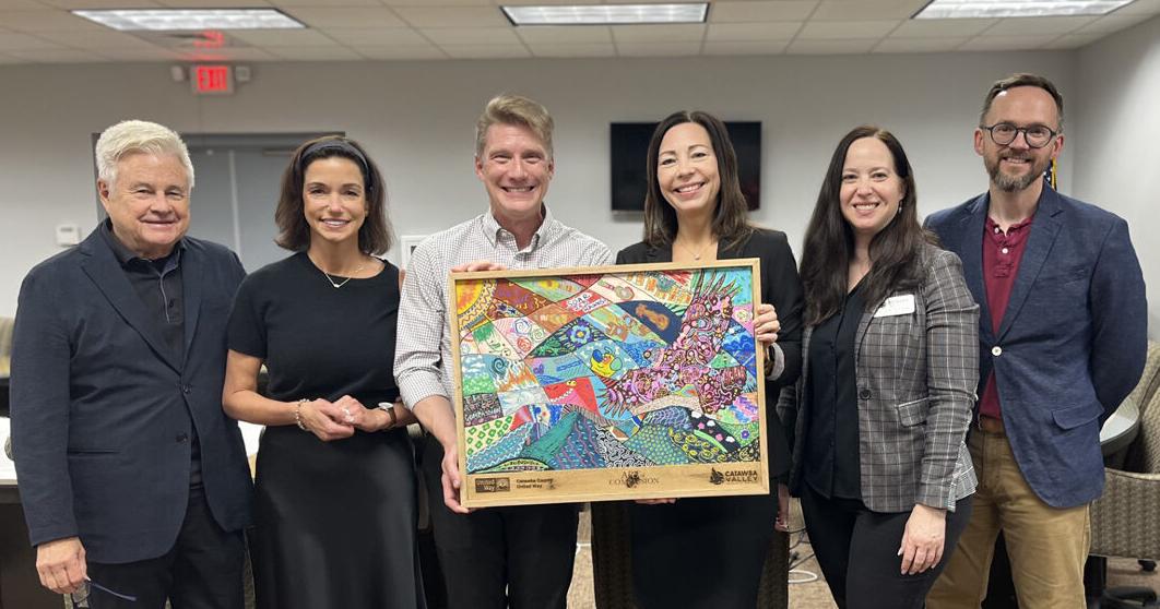 Artwork presented to United Way of Catawba County - Vimarsana News