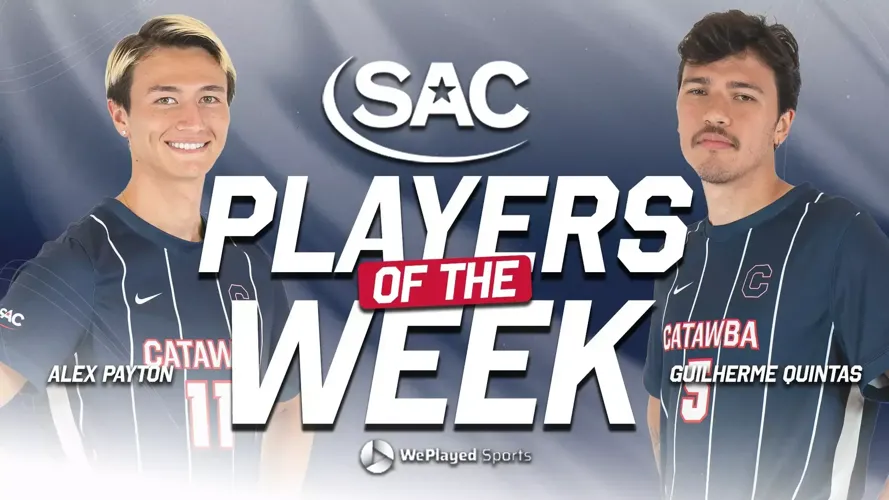 Payton and Quintas Sweep SAC Men’s Soccer Offensive and Defensive Players of the Week Honors