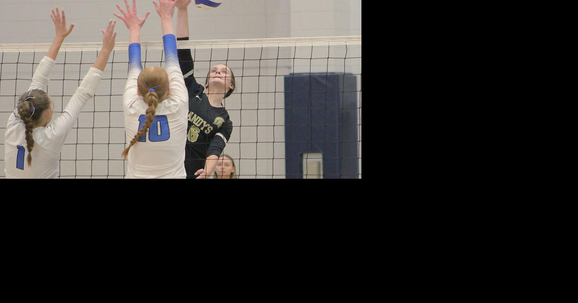 See images of Maiden and Bandys volleyball in their rivalry match on Tuesday