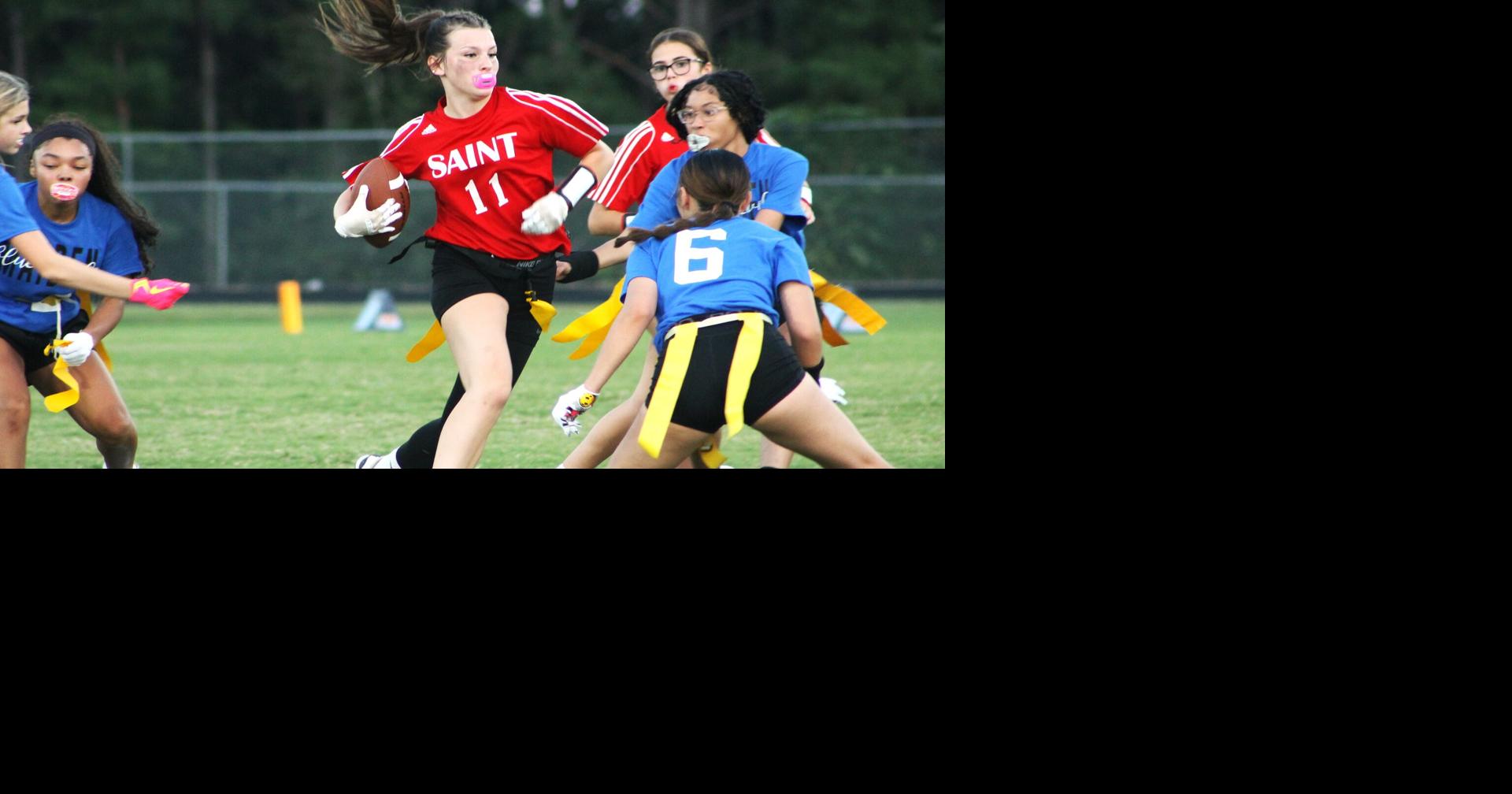 Catawba County high schools field girls flag football clubs for first time. Are teams next?