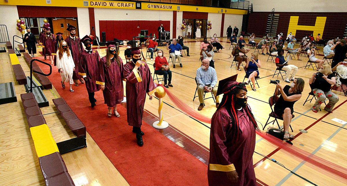 Hickory High graduates mark end to a turbulent year Education