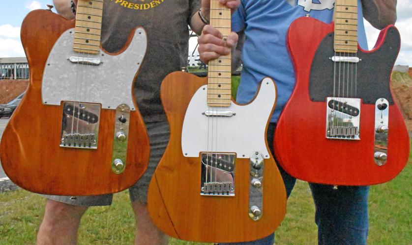 'From disaster to Telecasters' two musicians turn fallen Hickory arches