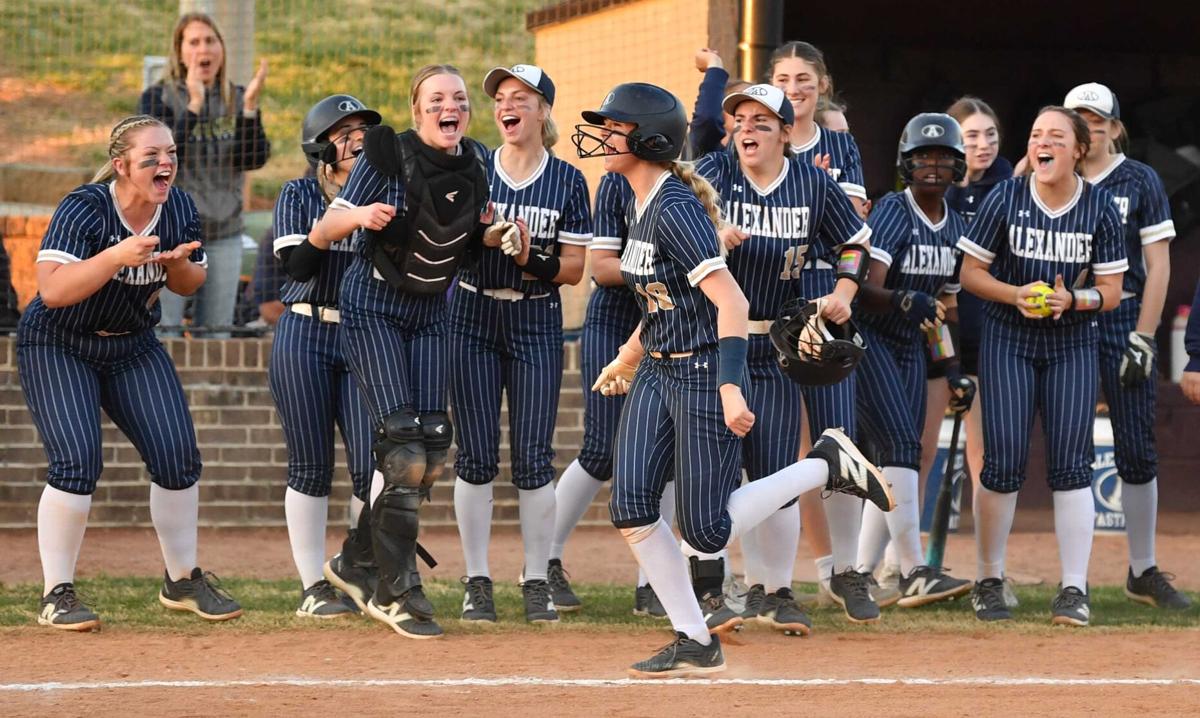 alexander-central-softball-tops-undefeated-south-caldwell-nc