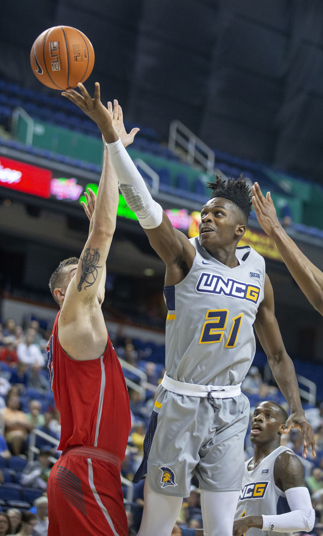 Uncg S Defense Responsible For Offensive Outburst To Top Samford