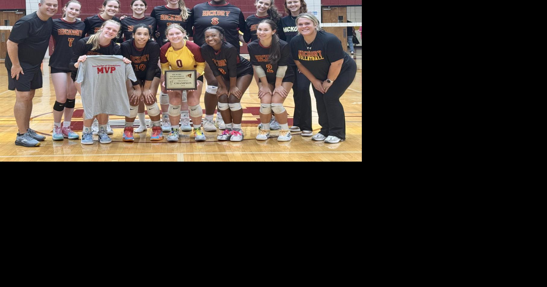 Hickory High volleyball stays unbeaten with Tournament of Champions win