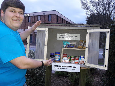 Discovery High Student Installs Free Food Pantry In Newton Local