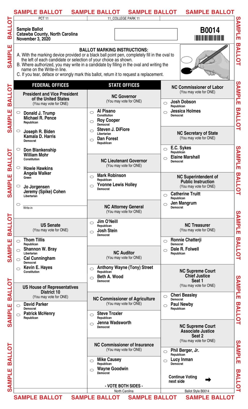Here S A List Of The Candidates Appearing On The Ballot This Year In Catawba County Govt And Politics Hickoryrecord Com