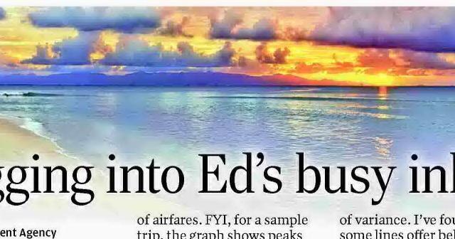 Digging into Ed's busy inbox