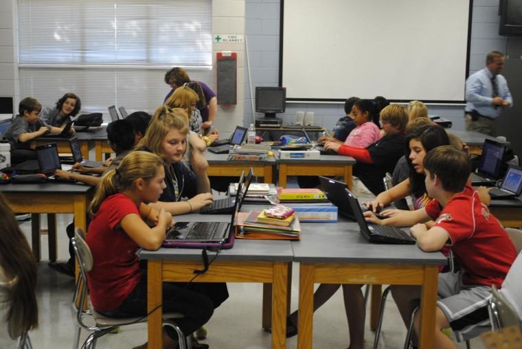 Laptops open new doors to learning at Jacobs Fork | Latest Headlines | hickoryrecord.com
