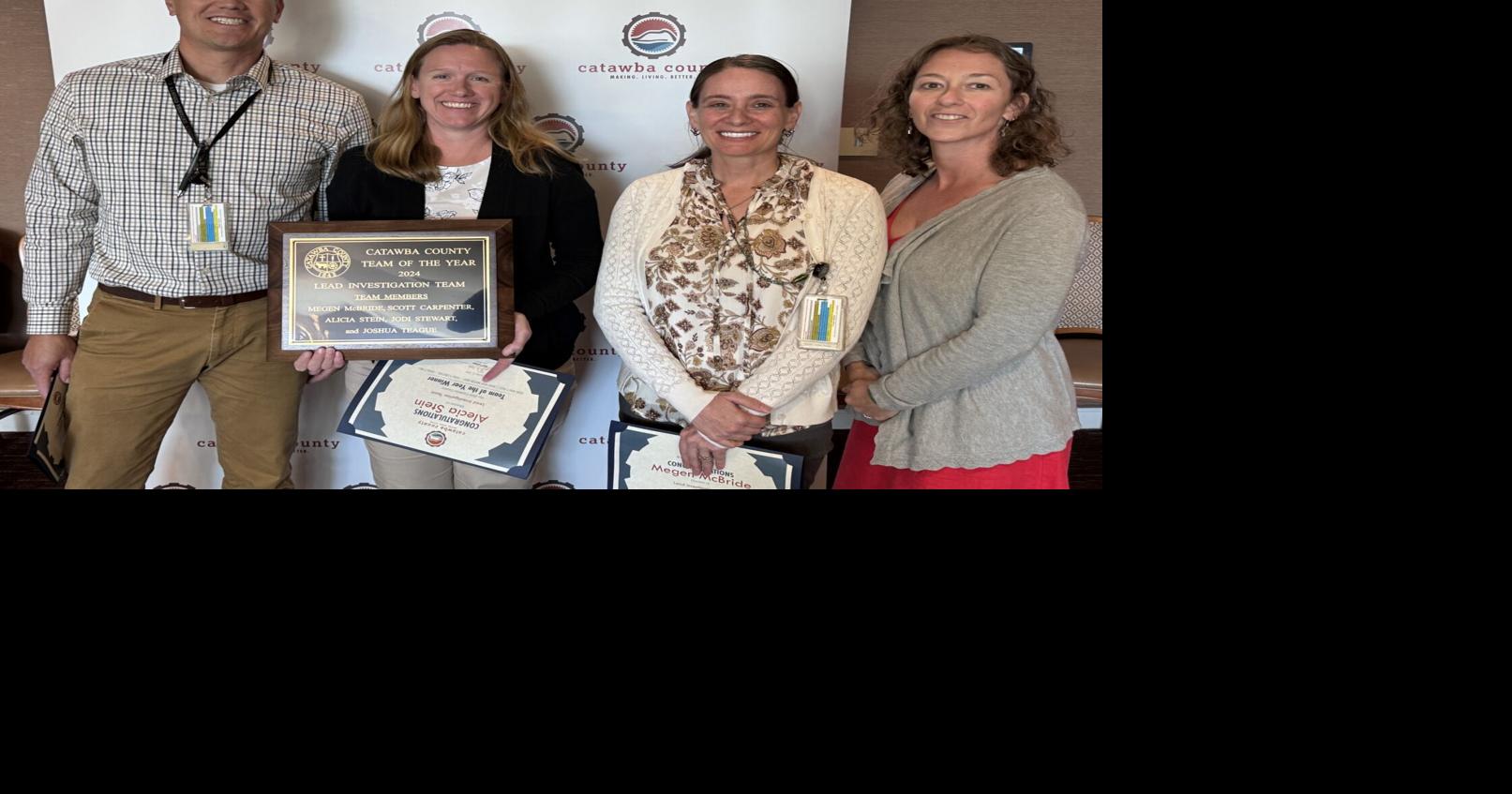 Catawba County NC honors employees for performance