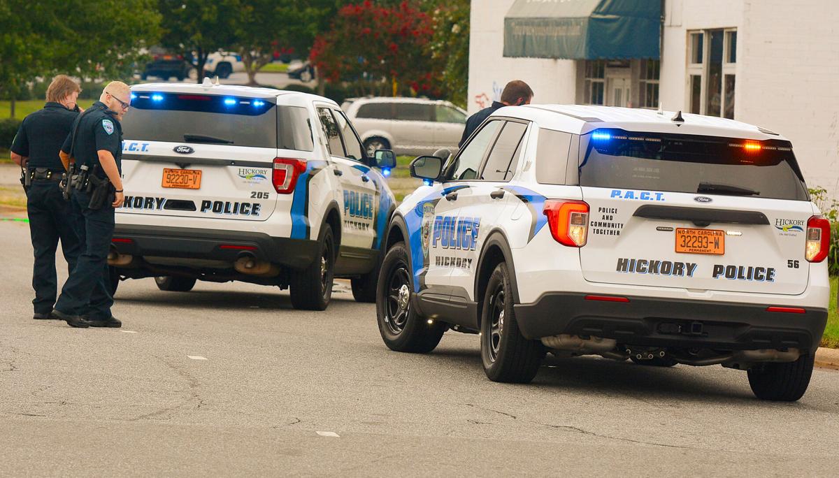 Watch Now Hickory police on scene of shooting at Cubbard Express on
