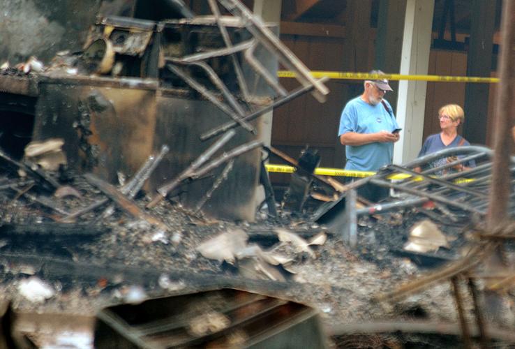 We will rebuild after the fire, says Balls Creek tent owners