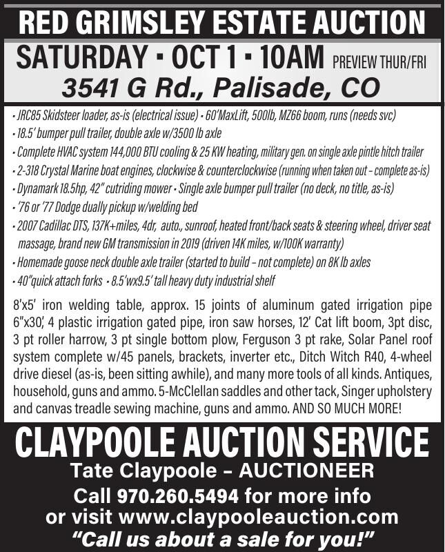 Claypool Auction Co.