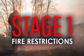 Stage 1 Fire Restrictions