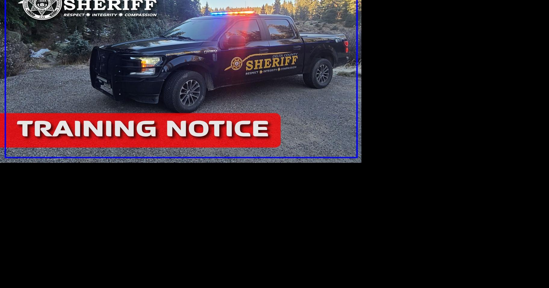 Delta County Sheriff’s Office to conduct Active Shooter Training