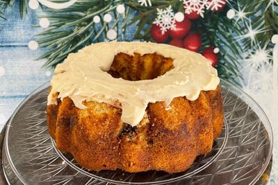 Chai Cinnamon Swirl Bundt Cake