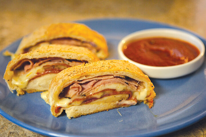 Meat and Cheese Stromboli