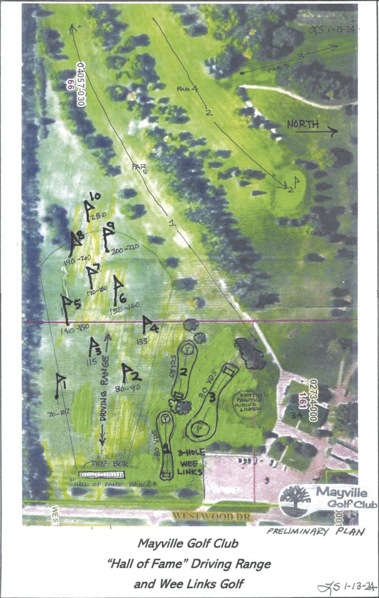 Mayville Golf Course moving forward with plan for portico starting in
