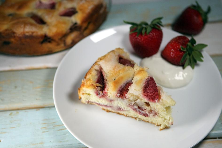 Strawberry Cream Cheese Cake Food Hillsborobanner Com