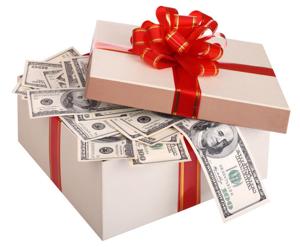 banks report christmas cash