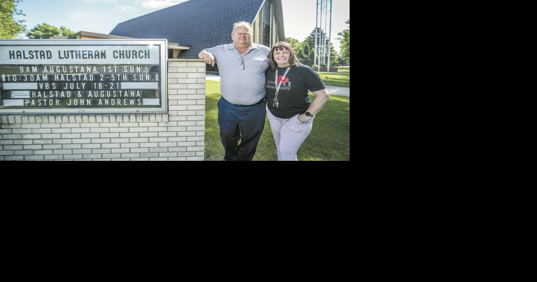 Parishioners at Halstad Lutheran Church raising money to pay for new