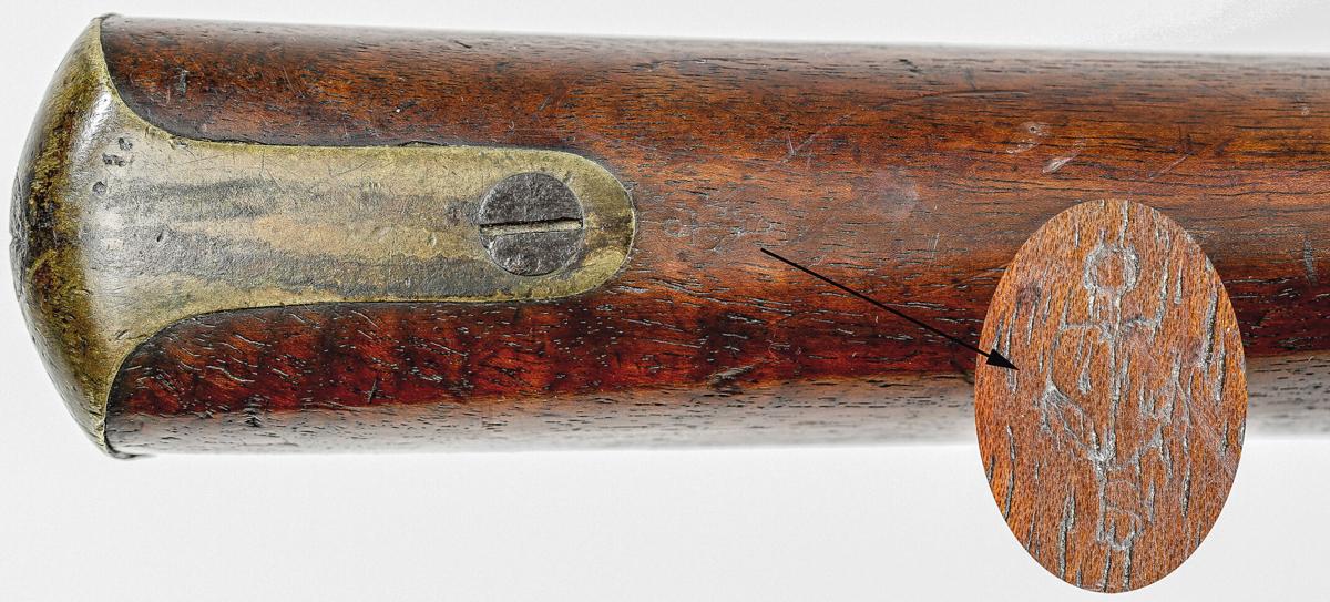 Confederate JS/Anchor Marked & Numbered Enfield Rifle Musket