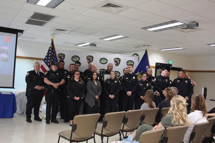 2023 DeForest Police Department Oath of Office Service Awards Local