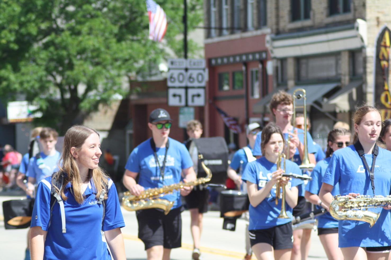 Lodi High School Marching Band in Lodi Memorial Day Parade Local