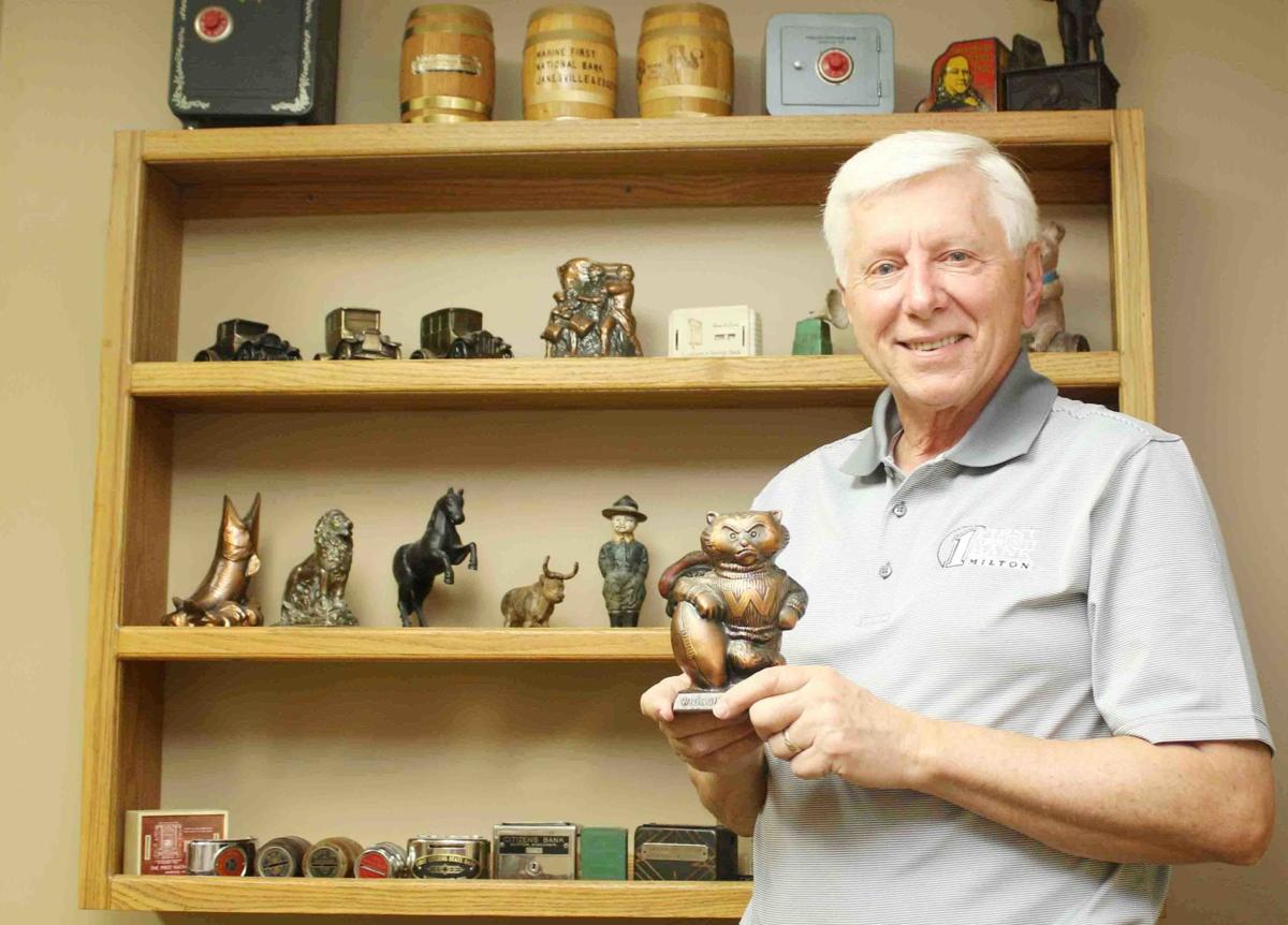 Bank Chairman Uses Collection To Remember People Places Milton