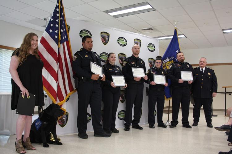 DeForest Police Department gives officer recognition after eventful