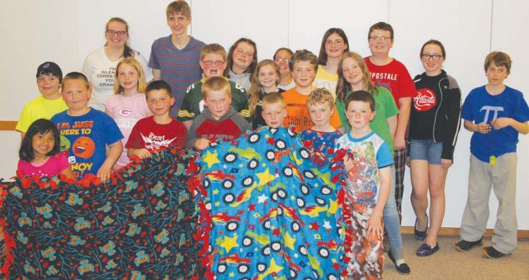 4-H Community Service Project - Fleece Blankets, News