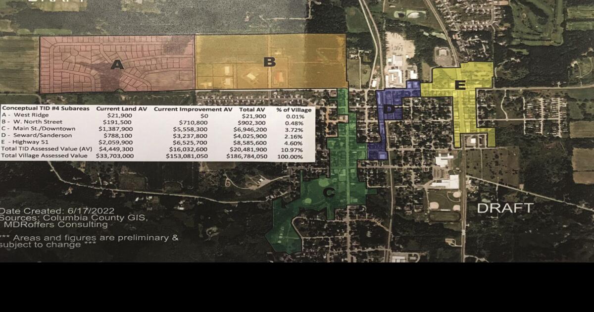 Village of Chamber of Commerce to host TID Talk on July 25