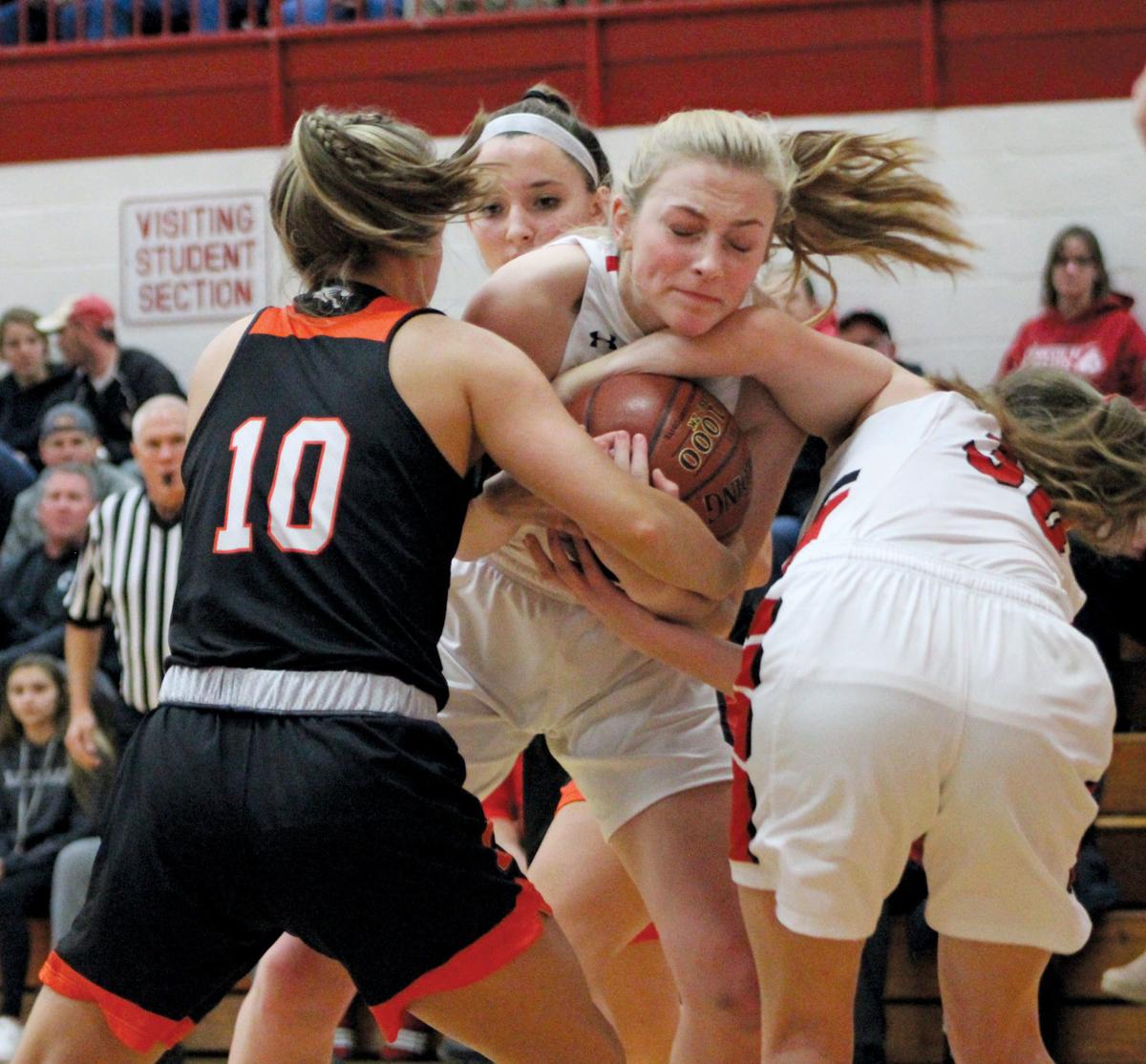 Girls Basketball Badger South Opener Oregon 65 Milton 23