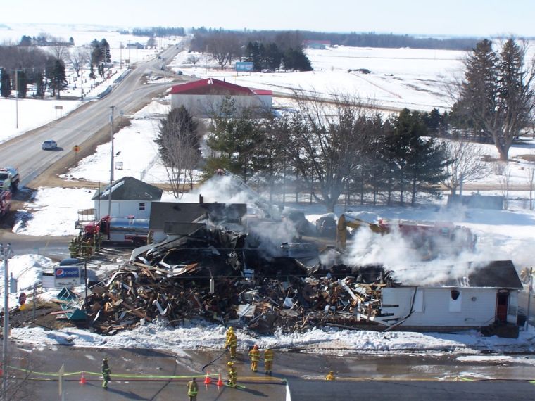 Early Morning Fire Destroys Leeds Landmark
