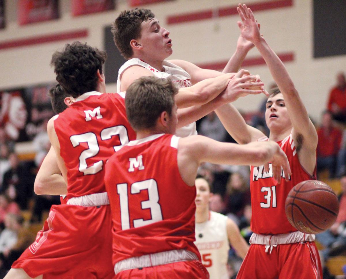 Boys Basketball Fort Atkinson Closes Out Rival Red Hawks Milton