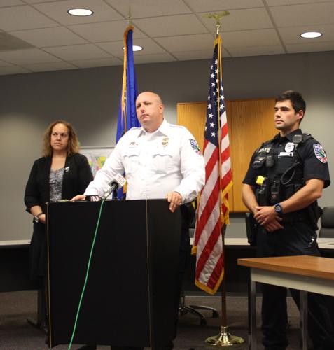 Poynette Police hold press conference on child shooting injury case