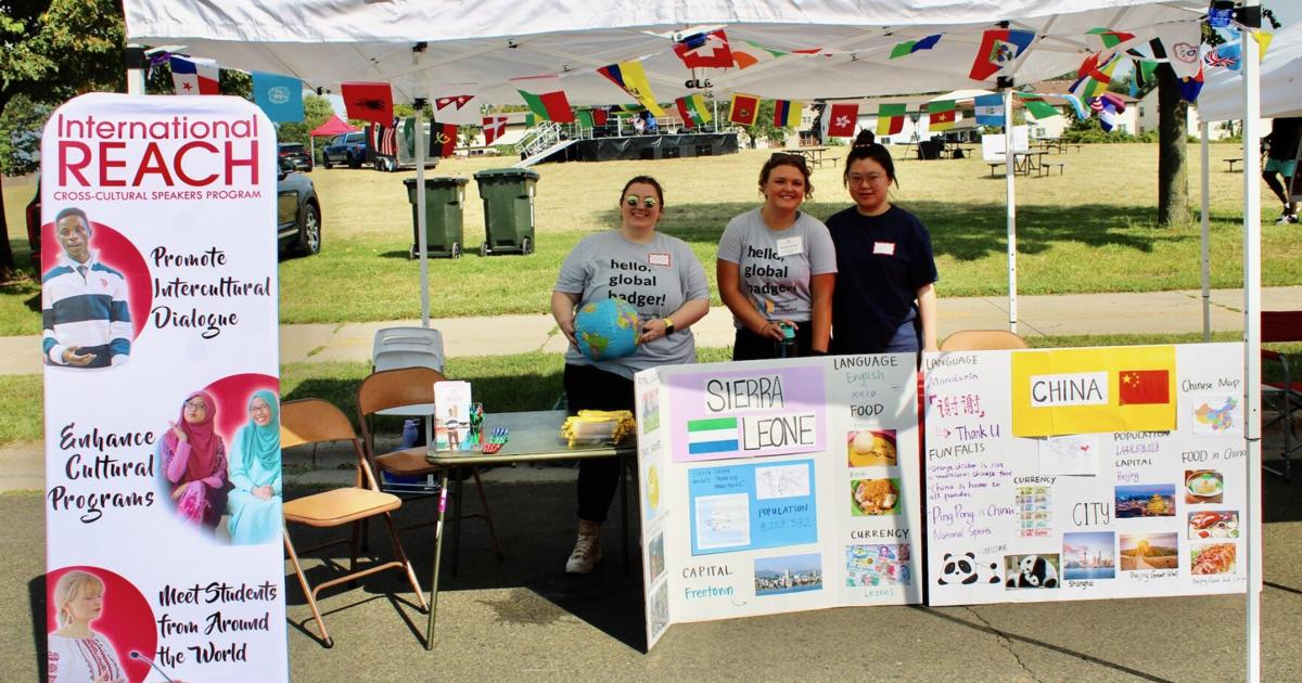 Us Multicultural Booth International Reach booth at Sun Prairie Multicultural Fair ...
