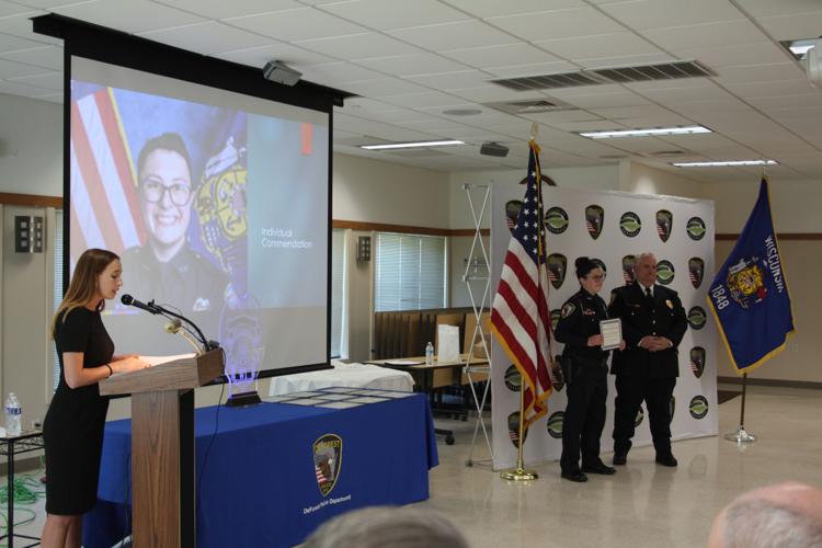 2023 DeForest Police Department Oath of Office Service Awards Local
