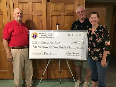 Milton Knights of Columbus event raises record amount for MS Society