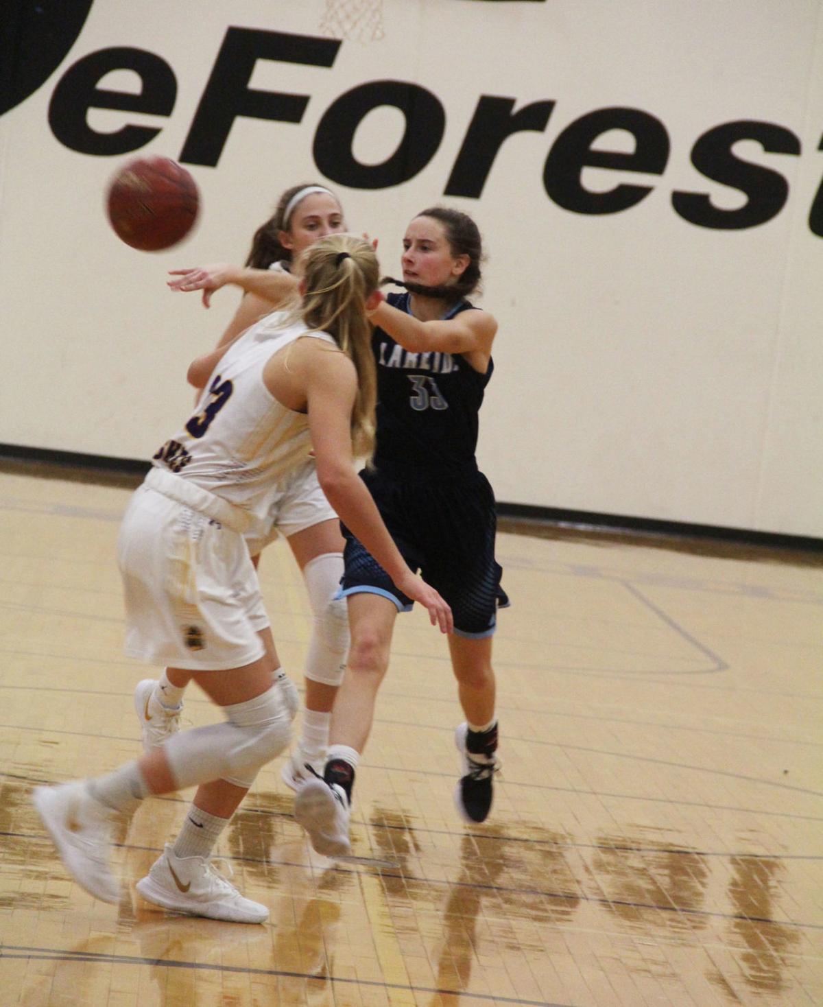 Prep Girls Basketball Deforest Hands Lakeside Second Loss Lake