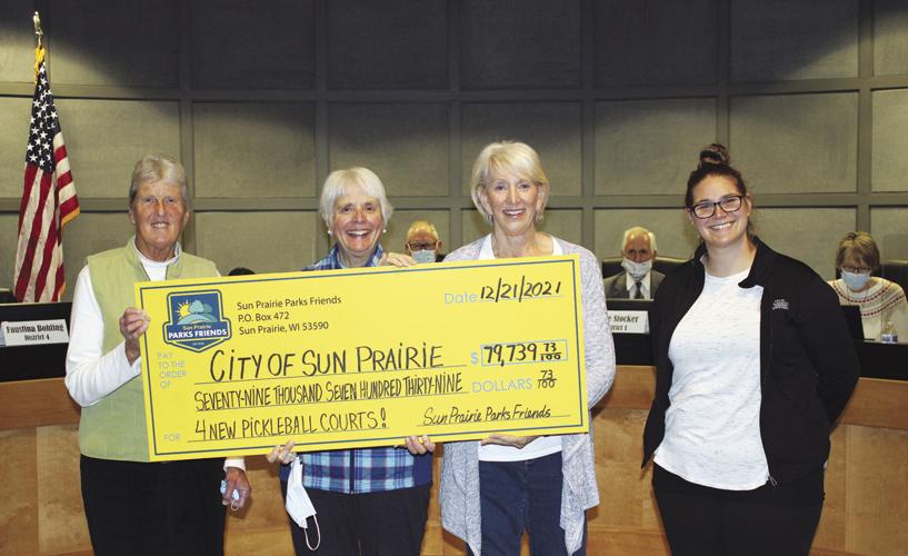 Sun Prairie Parks Friends announce additional donation for pickleball