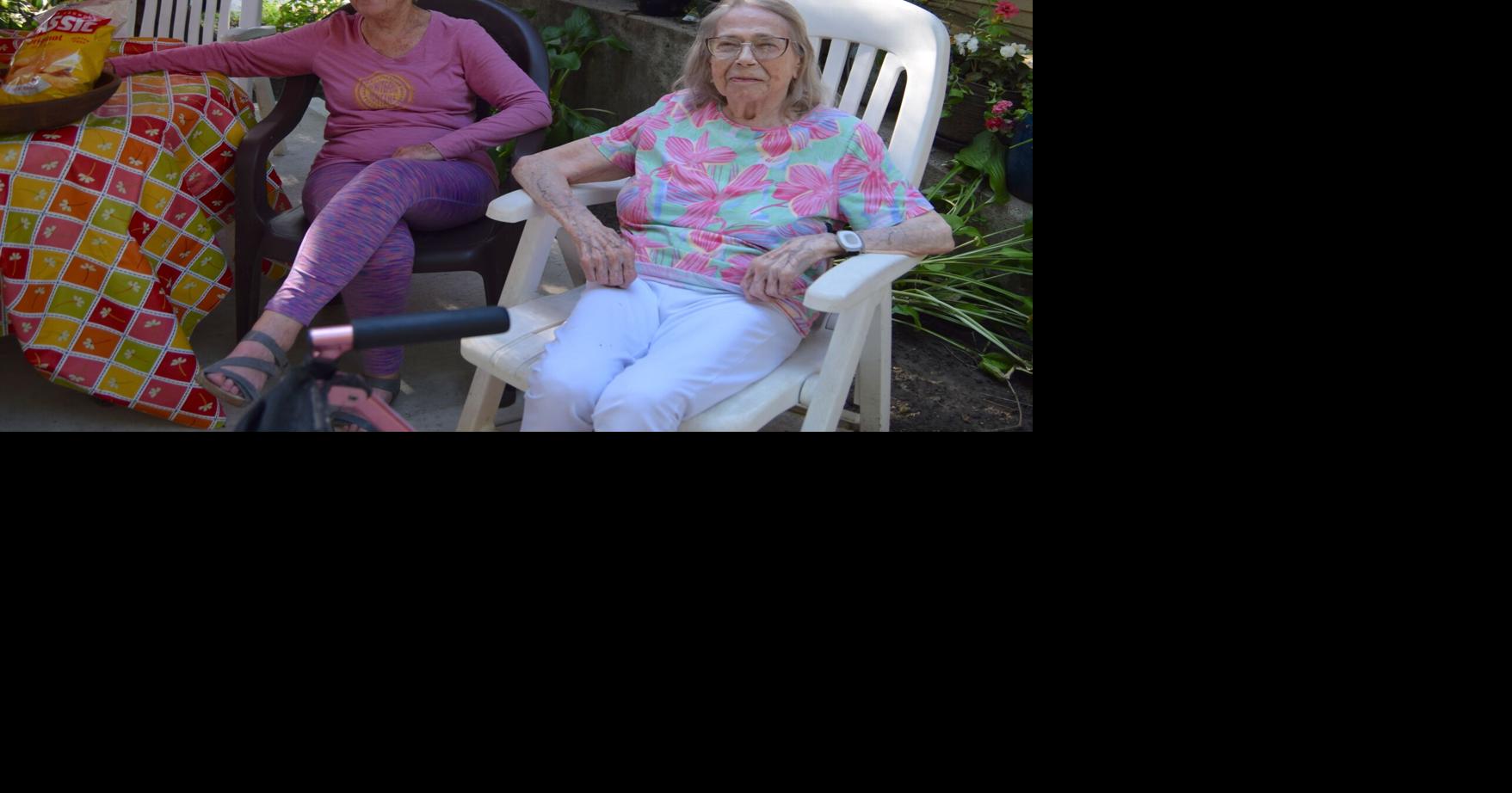 Neighbors gather to celebrate Monona woman's 103rd birthday