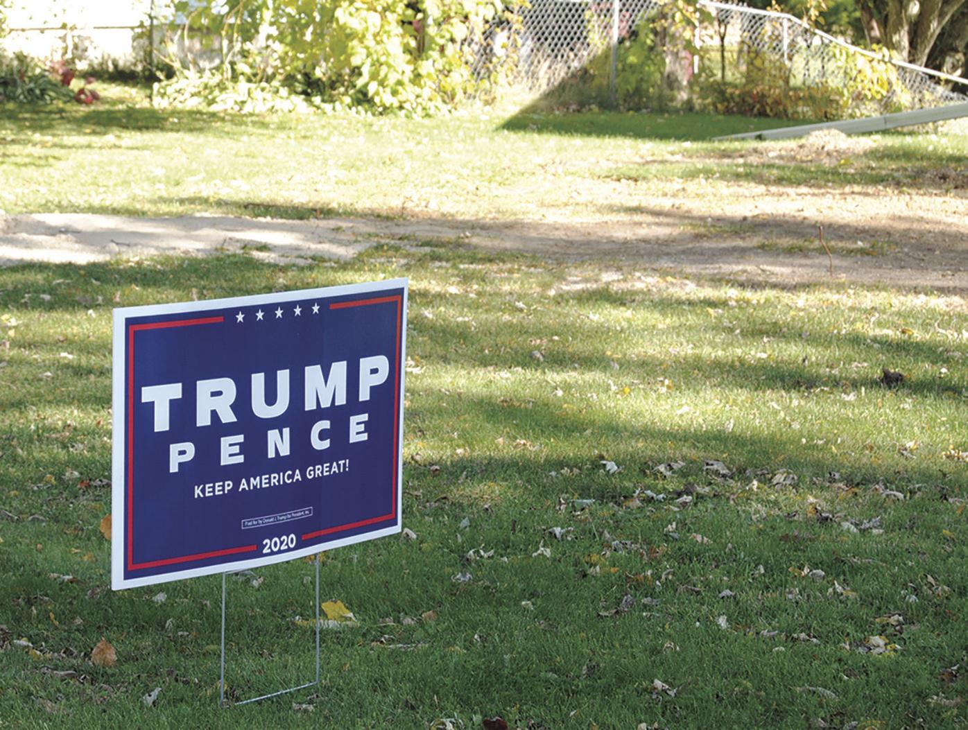 Sign Vandalism Stealing Ongoing Lake Mills Leader Hngnews Com