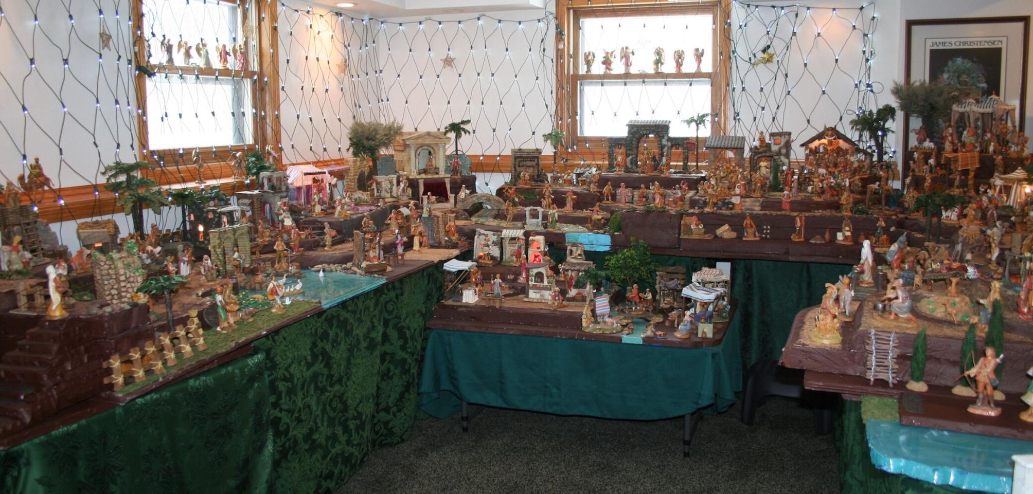 Waunakee couple's basement houses sprawling nativity Arts And