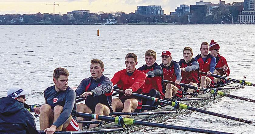 He's an All-American: Wehking recognized for leading Badger rowing team ...