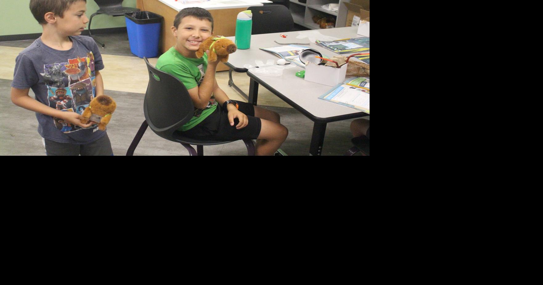 Making capybaras at Camp Invention