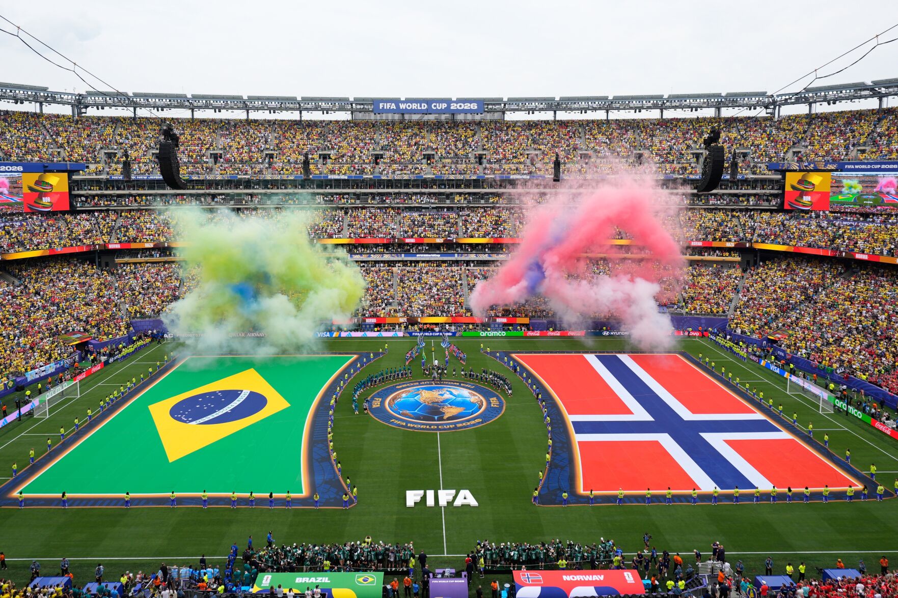 England tops Mexico and Norway ousts Brazil to set up World Cup